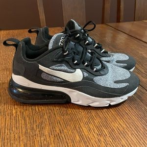 Nike Air Max 270 React Optical Black/Vast Grey-Off Noir White Women’s 7.5